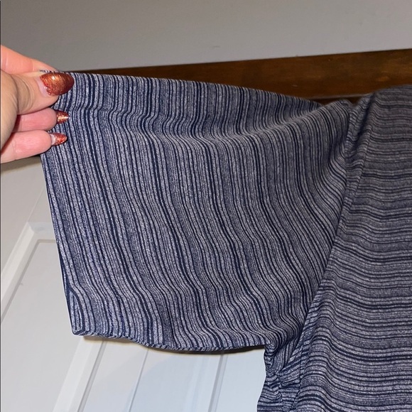 NFL Dallas Cowboys Gray Polo Shirt with Stripes - Picture 7 of 8